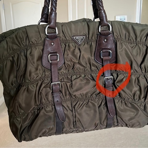 Prada Large Gaufre Tessuto Nylon Tote - Picture 16 of 17